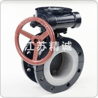 衬氟法兰式蝶阀D341F46-16C