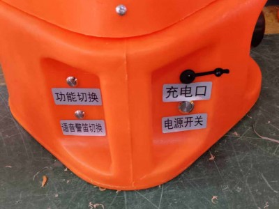 防城港200瓦声光警示路锥 声光路锥报警器生产厂家图3