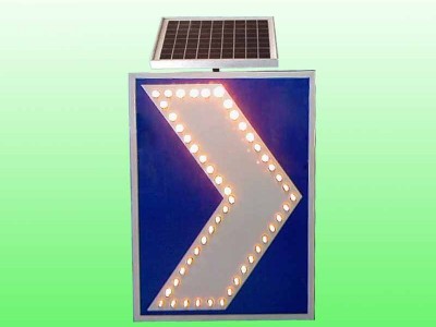 大安市高速公路弯道led标志 同步太阳能诱导标志报价图2